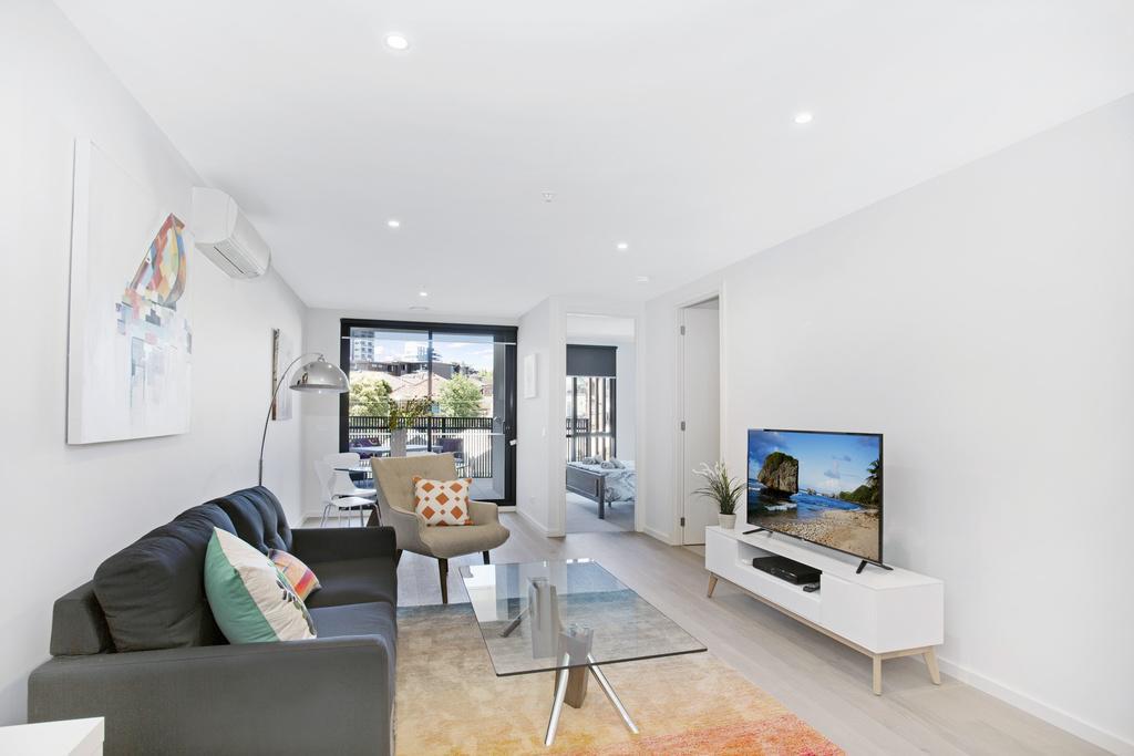 멜번 ☆ Heart Of St Kilda ☆ Infinity Pool+Parking+Wifi 아파트 외부 사진